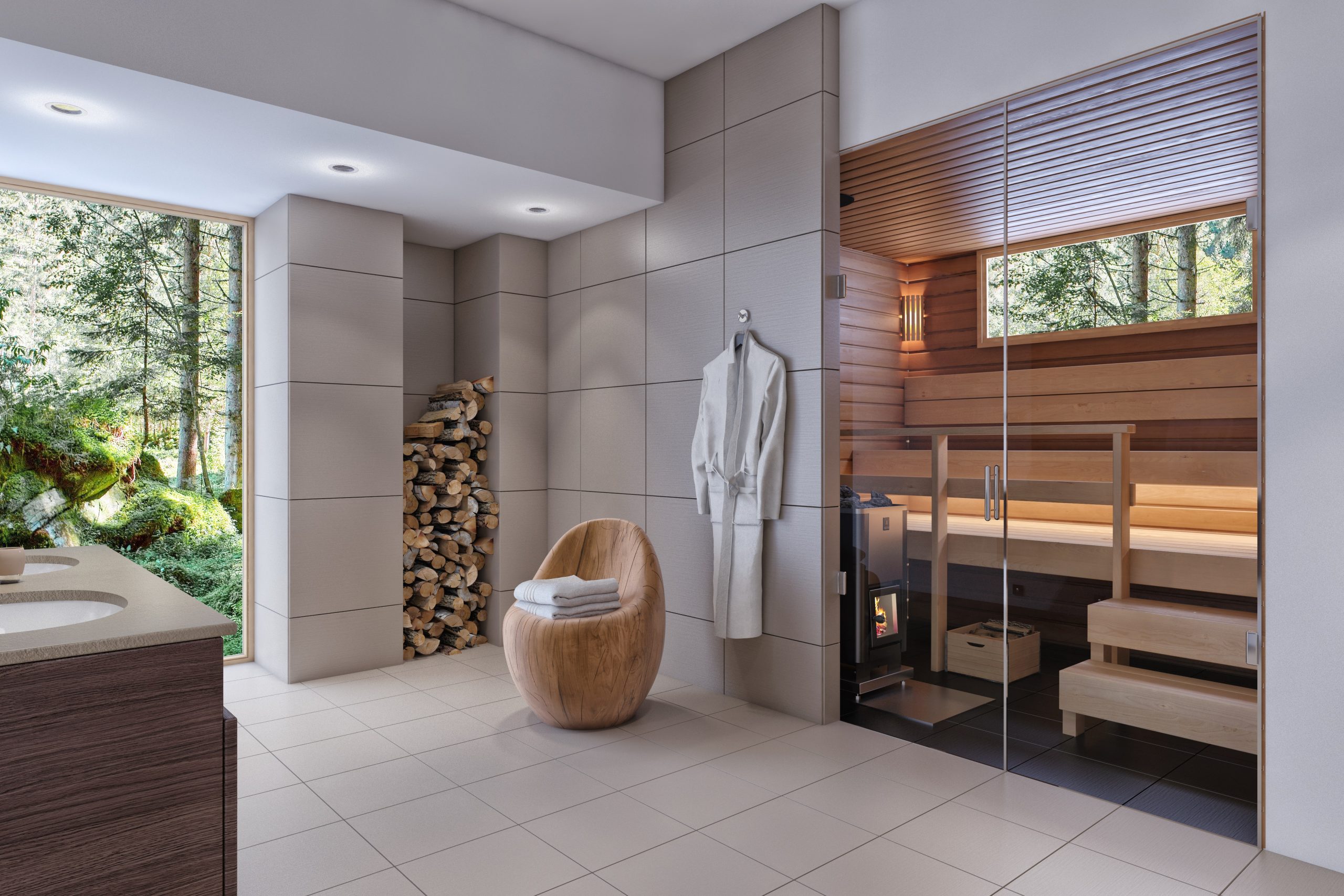 Elevate Your Master Bath With a Sauna - Oregon Hot Tub